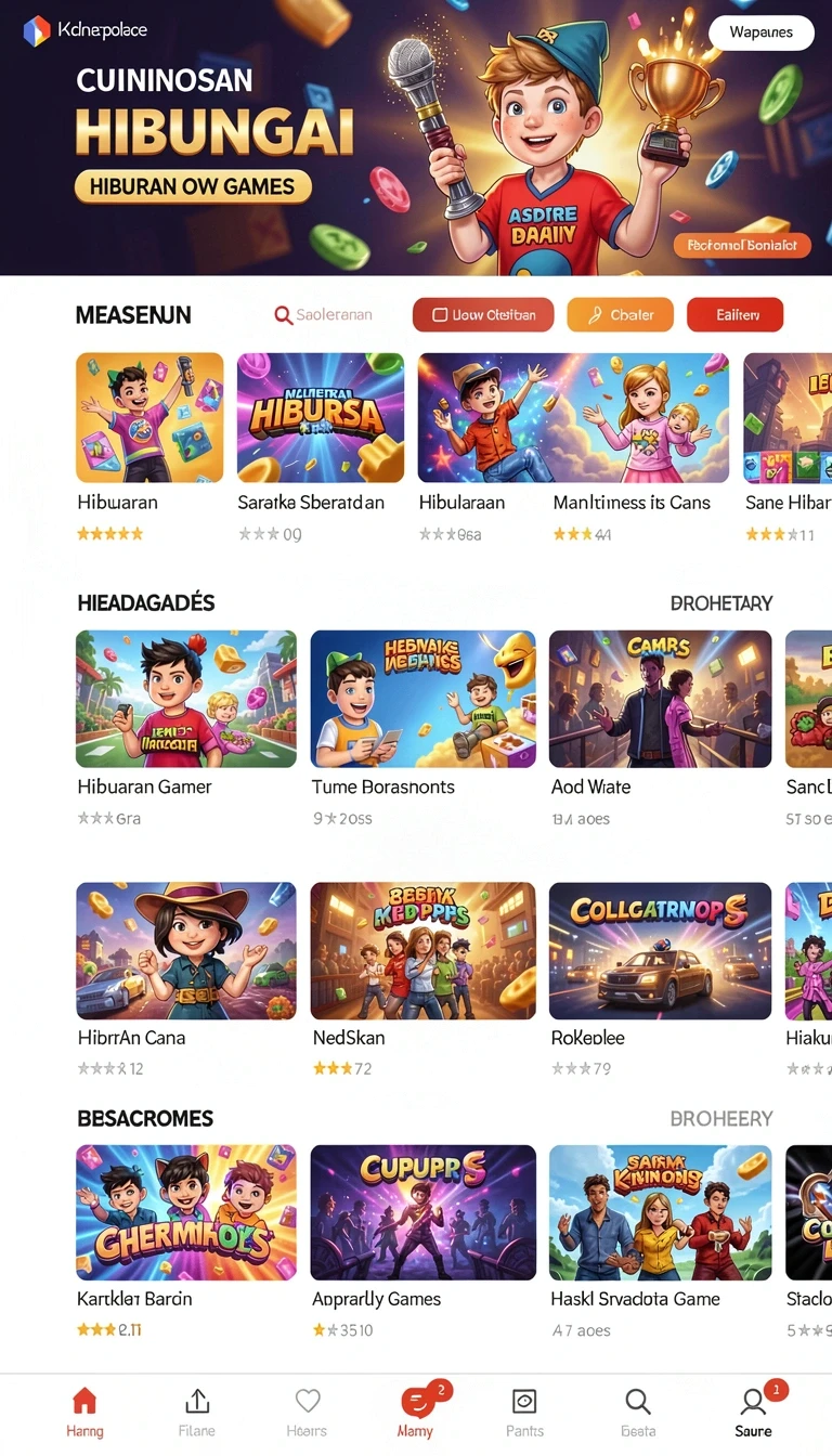 Beragam pilihan permainan menarik dalam aplikasi emon777 APK Terbaru dengan Fitur Lengkap.