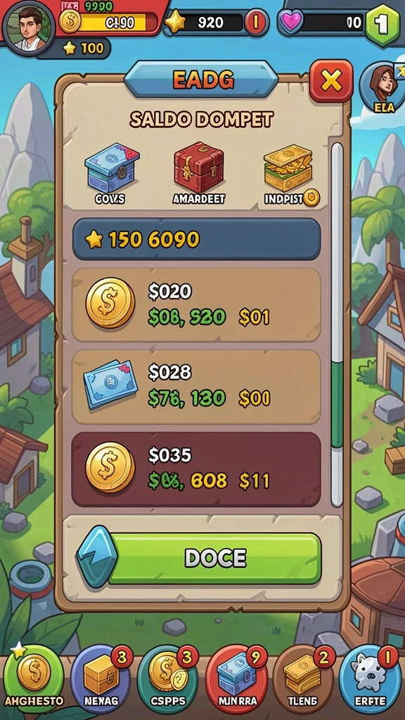 Beragam pilihan permainan menarik dalam aplikasi pompa88 APK Full Version untuk Android.